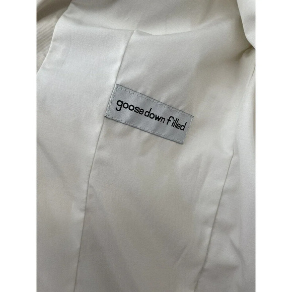 Bogner Women's Size Small Goose Down Puffer Jacket Goan Thylmann Ivory - Picture 11 of 16